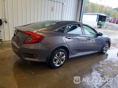 Trzecie zdjęcie samochodu z tyłu: 2017 HONDA CIVIC VIN:19XFC2F59HE011095 - miniatura