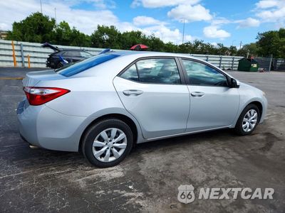 Trzecie zdjęcie samochodu z tyłu: 2015 TOYOTA COROLLA LE VIN:2T1BURHE2FC255362 - miniatura