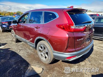 Drugie zdjęcie samochodu z przodu: 2019 HONDA CR-V EX VIN:2HKRW2H52KH623384 - miniatura