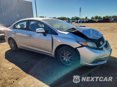 Czwarte zdjęcie samochodu z boku: 2015 HONDA CIVIC LX VIN:19XFB2F51FE018462 - miniatura