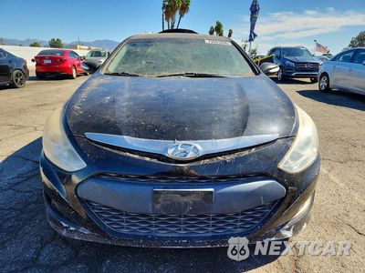 Piąte zdjęcie samochodu w środku: 2013 HYUNDAI SONATA HYBRID VIN:KMHEC4A4XDA066931 - miniatura