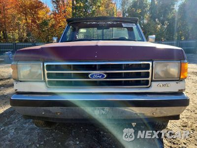 Piąte zdjęcie samochodu w środku: 1991 FORD F150 VIN:1FTEF14N1MNA28673 - miniatura
