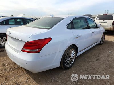 Trzecie zdjęcie samochodu z tyłu: 2014 HYUNDAI EQUUS SIGNATURE VIN:KMHGH4JH3EU085673 - miniatura