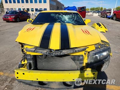Piąte zdjęcie samochodu w środku: 2015 CHEVROLET CAMARO LS VIN:2G1FB1E30F9272441 - miniatura