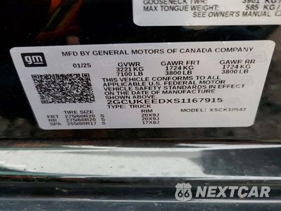 Zdjęcie 13 z 13 samochodu: 2025 CHEVROLET SILVERADO K1500 RST VIN:2GCUKEEDXS1167915 - miniatura