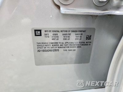 Zdjęcie 12 z 12 samochodu: 2017 CHEVROLET IMPALA LT VIN:2G1105SA2H9137815 - miniatura