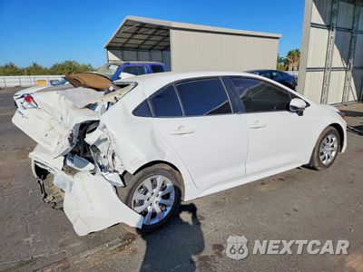 Trzecie zdjęcie samochodu z tyłu: 2022 TOYOTA COROLLA LE VIN:JTDEPMAE7N3031822 - miniatura