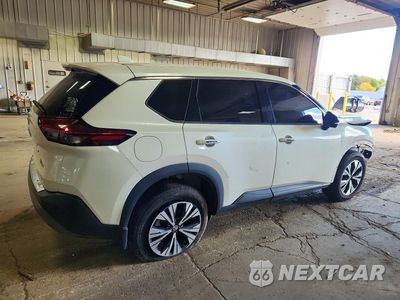 Trzecie zdjęcie samochodu z tyłu: 2021 NISSAN ROGUE SV VIN:5N1AT3BB7MC837212 - miniatura