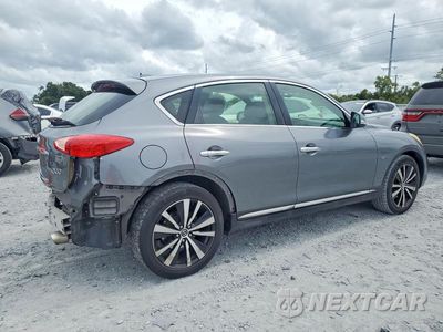 Trzecie zdjęcie samochodu z tyłu: 2017 INFINITI QX50 BASE VIN:JN1BJ0RP0HM384536 - miniatura