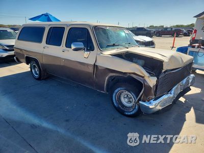 Czwarte zdjęcie samochodu z boku: 1986 GMC SUBURBAN C1500 VIN:1G5EC16L2GF520915 - miniatura