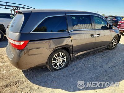 Trzecie zdjęcie samochodu z tyłu: 2013 HONDA ODYSSEY EX VIN:5FNRL5H48DB068587 - miniatura