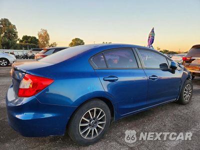 Trzecie zdjęcie samochodu z tyłu: 2012 HONDA CIVIC LX VIN:2HGFB2F59CH506950 - miniatura