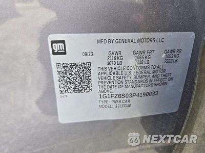 Zdjęcie 13 z 13 samochodu: 2023 CHEVROLET BOLT EUV PREMIER VIN:1G1FZ6S03P4190033 - miniatura