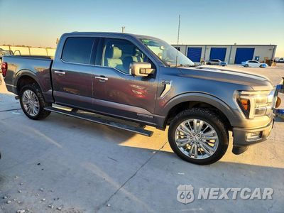 Czwarte zdjęcie samochodu z boku: 2024 FORD F150 PLATINUM VIN:1FTFW7LD6RFA31005 - miniatura