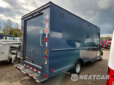 Trzecie zdjęcie samochodu z tyłu: 2021 FORD TRANSIT DELIVERY TRUCK VIN:1FDDF6P81MKA17605 - miniatura