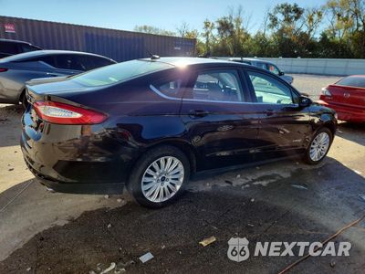 Trzecie zdjęcie samochodu z tyłu: 2014 FORD FUSION S HYBRID VIN:3FA6P0UU5ER289702 - miniatura