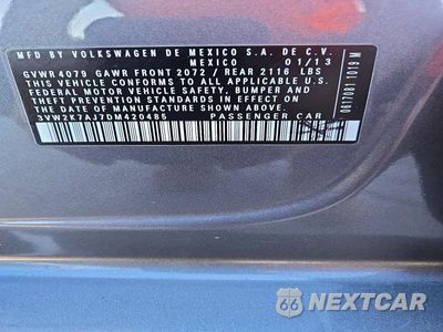Zdjęcie 12 z 12 samochodu: 2013 VOLKSWAGEN JETTA BASE VIN:3VW2K7AJ7DM420485 - miniatura