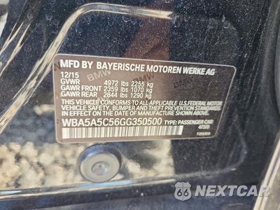 Zdjęcie 12 z 12 samochodu: 2016 BMW 528 I VIN:WBA5A5C56GG350500 - miniatura