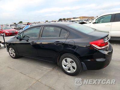 Drugie zdjęcie samochodu z przodu: 2015 HONDA CIVIC LX VIN:19XFB2F54FE087873 - miniatura