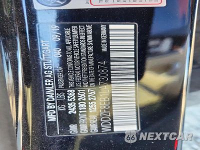 Zdjęcie 12 z 12 samochodu: 2020 MERCEDES-BENZ E 350 4MATIC VIN:WDDZF8EB1LA730874 - miniatura