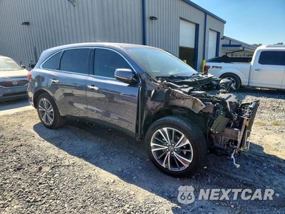 Czwarte zdjęcie samochodu z boku: 2019 ACURA MDX TECHNOLOGY VIN:5J8YD3H58KL005989 - miniatura