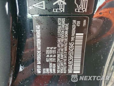 Zdjęcie 12 z 12 samochodu: 2017 BMW 430XI VIN:WBA4U9C56H5D43945 - miniatura