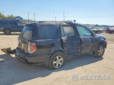 Trzecie zdjęcie samochodu z tyłu: 2007 HONDA PILOT EXL VIN:2HKYF18677H528700 - miniatura