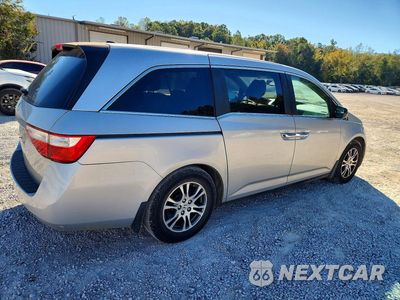 Trzecie zdjęcie samochodu z tyłu: 2013 HONDA ODYSSEY EXL VIN:5FNRL5H63DB052721 - miniatura