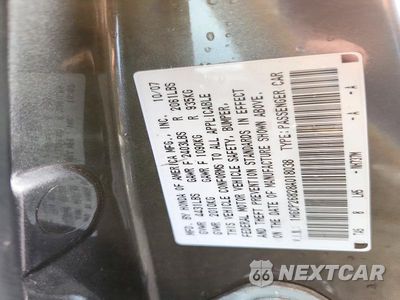 Zdjęcie 12 z 12 samochodu: 2008 HONDA ACCORD EXL VIN:1HGCP26828A018038 - miniatura