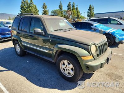 Czwarte zdjęcie samochodu z boku: 2006 JEEP LIBERTY SPORT VIN:1J4GL48K96W294498 - miniatura