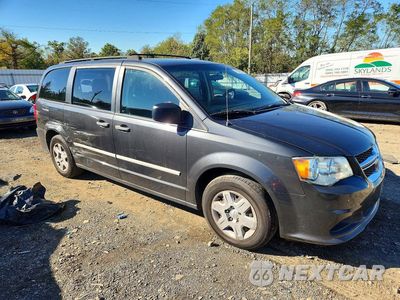 Czwarte zdjęcie samochodu z boku: 2012 DODGE GRAND CARAVAN SE VIN:2C4RDGBG6CR183428 - miniatura