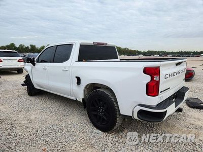 Drugie zdjęcie samochodu z przodu: 2022 CHEVROLET SILVERADO LTD K1500 RST VIN:1GCUYEETXNZ224874 - miniatura
