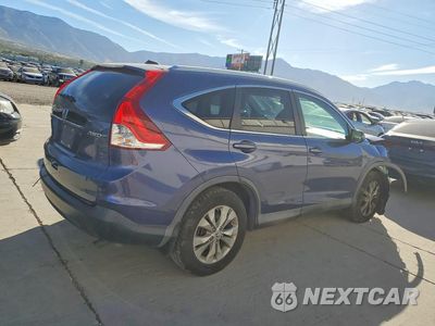 Trzecie zdjęcie samochodu z tyłu: 2013 HONDA CR-V EXL VIN:2HKRM4H70DH643302 - miniatura