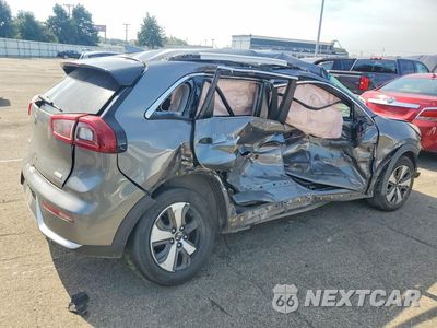 Trzecie zdjęcie samochodu z tyłu: 2017 KIA NIRO LX VIN:KNDCB3LC5H5083065 - miniatura