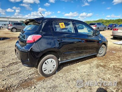 Trzecie zdjęcie samochodu z tyłu: 2024 MITSUBISHI MIRAGE ES VIN:ML32AUHJ1RH009124 - miniatura