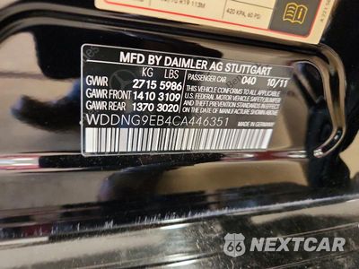 Zdjęcie 12 z 12 samochodu: 2012 MERCEDES-BENZ S 550 4MATIC VIN:WDDNG9EB4CA446351 - miniatura
