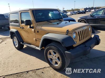 Czwarte zdjęcie samochodu z boku: 2014 JEEP WRANGLER SPORT VIN:1C4AJWAG1EL155713 - miniatura