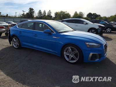 Czwarte zdjęcie samochodu z boku: 2021 AUDI A5 PREMIUM 45 VIN:WAUDACF52MA011825 - miniatura