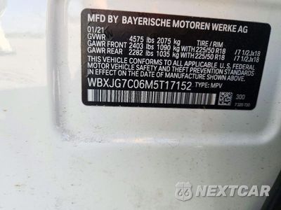 Zdjęcie 13 z 13 samochodu: 2021 BMW X1 SDRIVE28I VIN:WBXJG7C06M5T17152 - miniatura