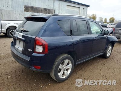 Trzecie zdjęcie samochodu z tyłu: 2017 JEEP COMPASS LATITUDE VIN:1C4NJDEB7HD210054 - miniatura