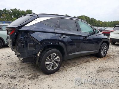 Trzecie zdjęcie samochodu z tyłu: 2024 HYUNDAI TUCSON BLUE VIN:KM8JBCD1XRU191205 - miniatura
