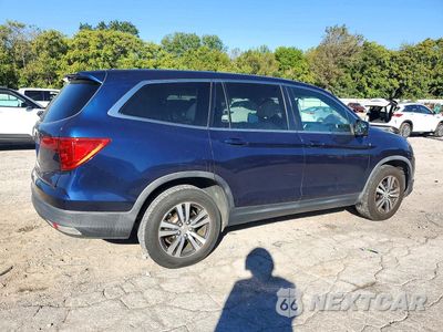 Trzecie zdjęcie samochodu z tyłu: 2018 HONDA PILOT EXL VIN:5FNYF5H50JB025983 - miniatura