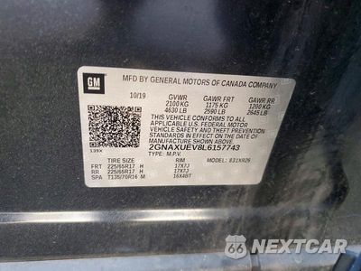 Zdjęcie 13 z 13 samochodu: 2020 CHEVROLET EQUINOX LT VIN:2GNAXUEV8L6157743 - miniatura