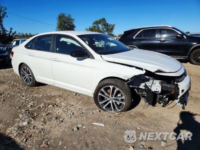 Czwarte zdjęcie samochodu z boku: 2026 VOLKSWAGEN JETTA SPORT VIN:3VWBW7BU9TM066125 - miniatura