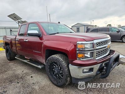 Czwarte zdjęcie samochodu z boku: 2014 CHEVROLET SILVERADO K1500 LT VIN:1GCVKREC2EZ328594 - miniatura