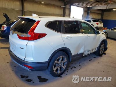 Trzecie zdjęcie samochodu z tyłu: 2018 HONDA CR-V EX VIN:2HKRW2H50JH642272 - miniatura