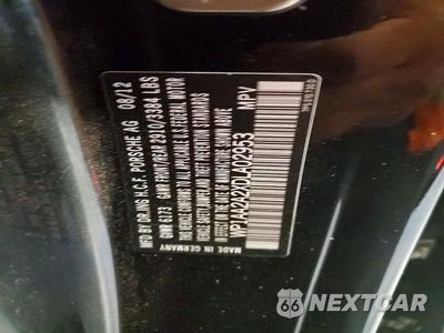 Zdjęcie 14 z 14 samochodu: 2013 PORSCHE CAYENNE VIN:WP1AA2A2XDLA02953 - miniatura