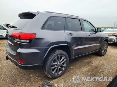 Trzecie zdjęcie samochodu z tyłu: 2016 JEEP GRAND CHEROKEE LIMITED VIN:1C4RJFBG6GC343860 - miniatura