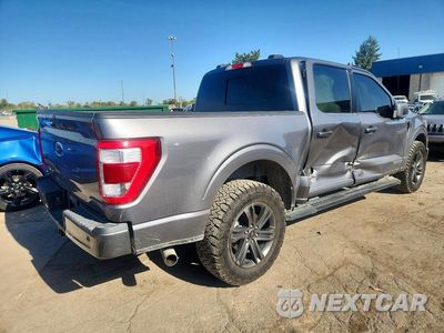Trzecie zdjęcie samochodu z tyłu: 2021 FORD F150 SUPERCREW VIN:1FTFW1ED3MFA48802 - miniatura