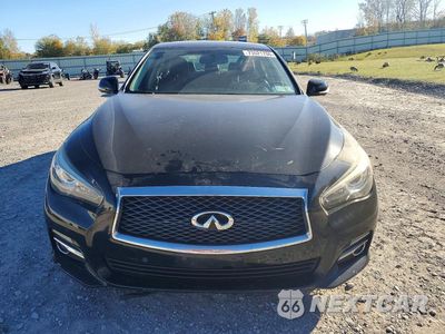 Piąte zdjęcie samochodu w środku: 2015 INFINITI Q50 PREMIUM VIN:JN1BV7AR6FM409043 - miniatura